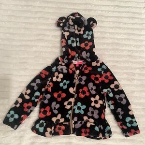 Penelope Mack Black Floral Kids Jacket